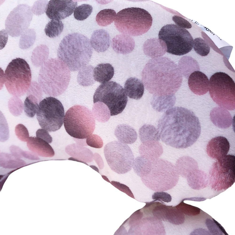 Disney Womens Pink Minnie Mouse U Shape Comfort Travel Neck Pillow One Size - Picture 8 of 12